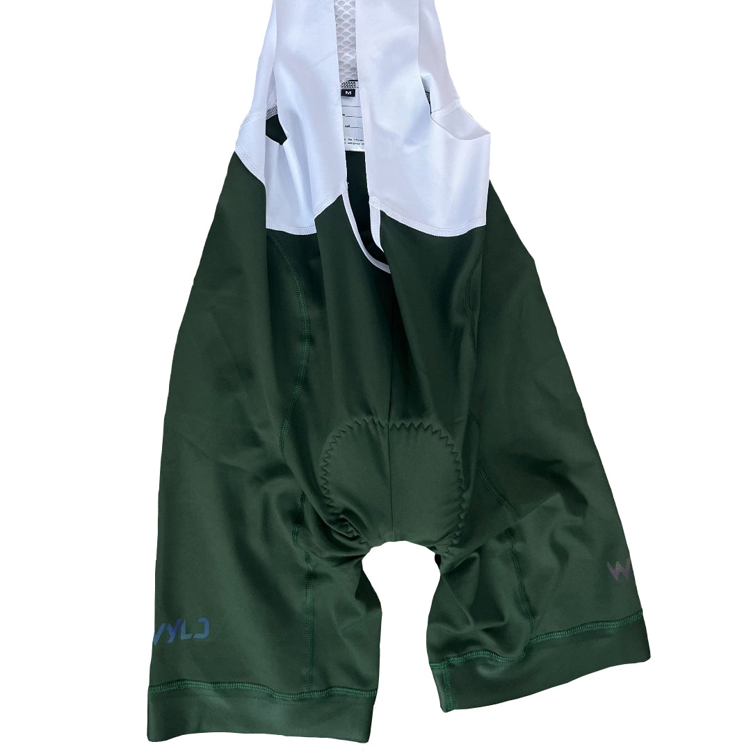 Green Bib Shorts