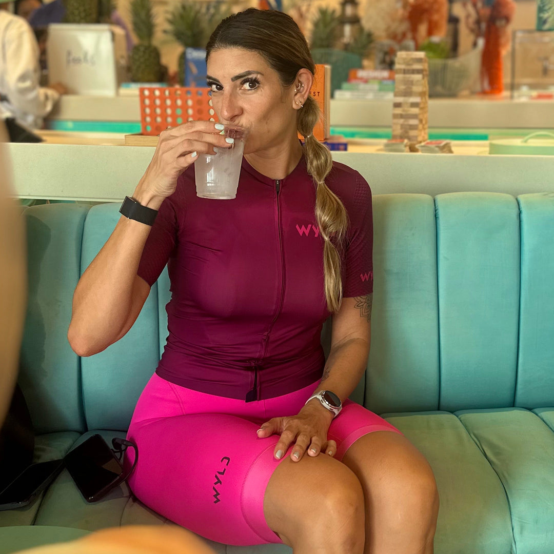 Pink Bib Shorts