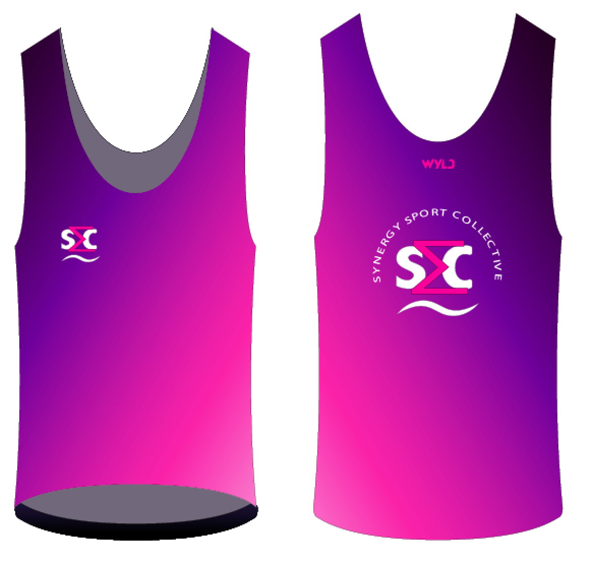 Synergy Sport Collective Team Run Singlet
