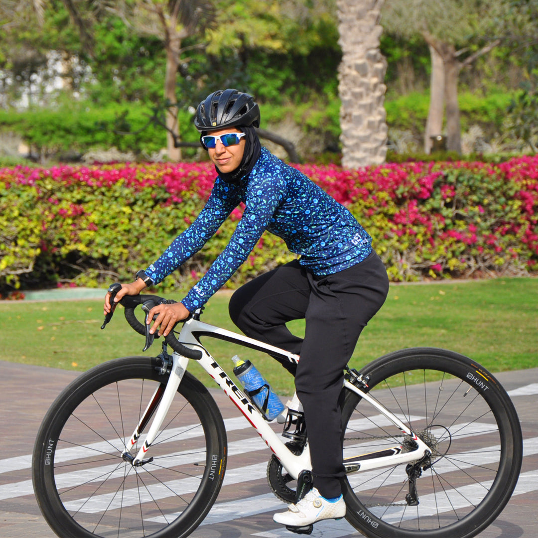 Tsava Blue Long Sleeve Jersey | Club Fit
