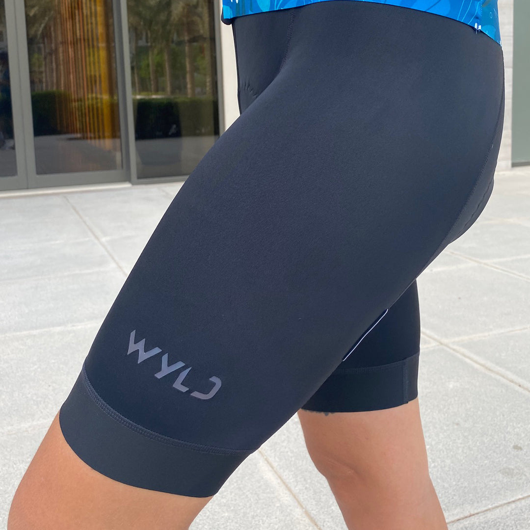 WYLD Black Bib Shorts