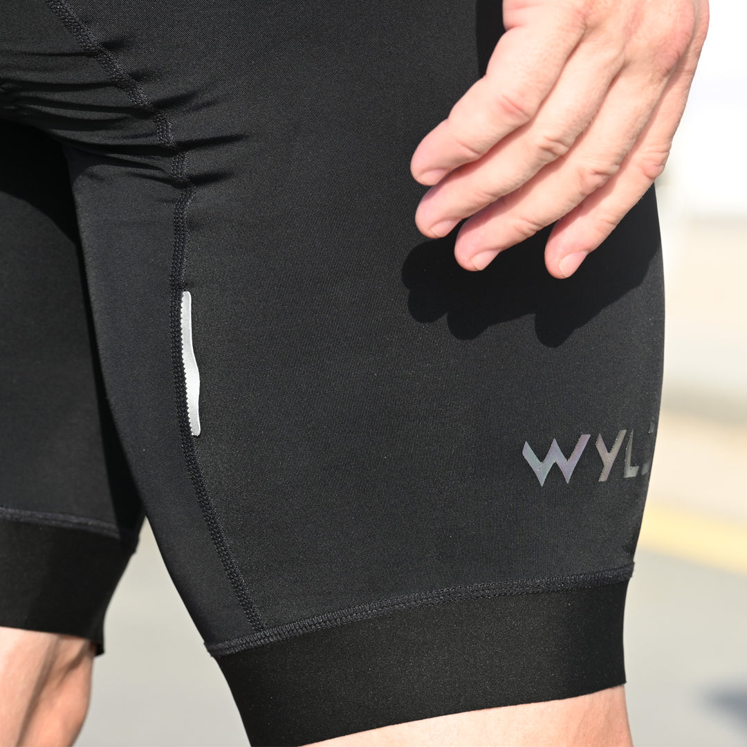 WYLD Black Bib Shorts