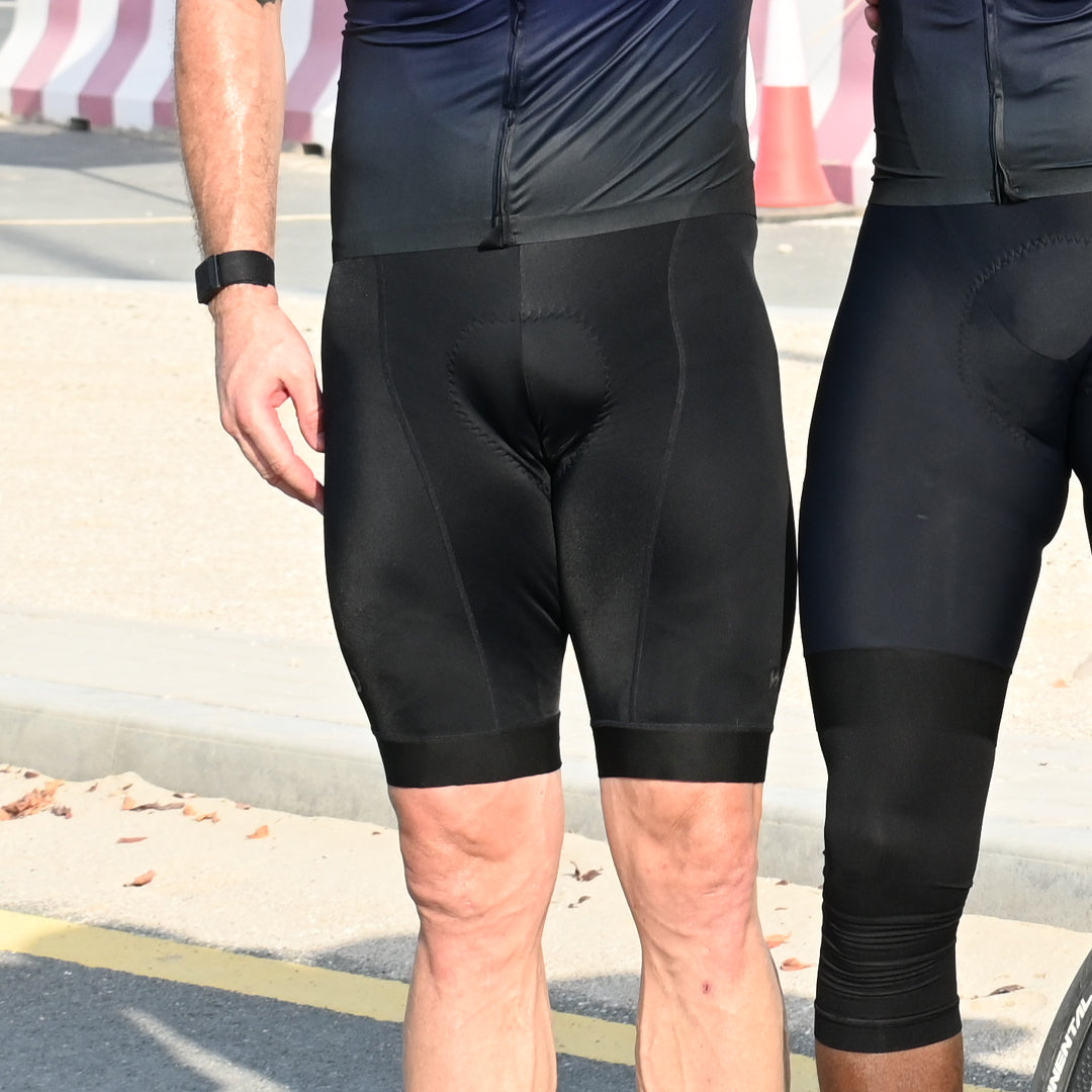 Black Bib Shorts